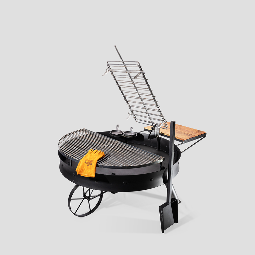 47-Inch Campero Argentine Open Fire Grill – Full Plus Outdoor BBQ