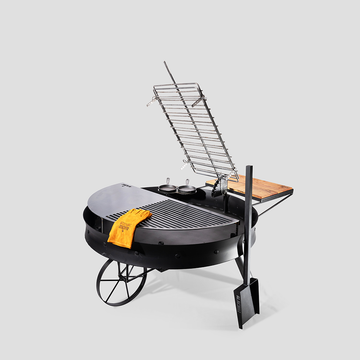 47-Inch Campero Argentine Open Fire Grill – Full Plus Outdoor BBQ