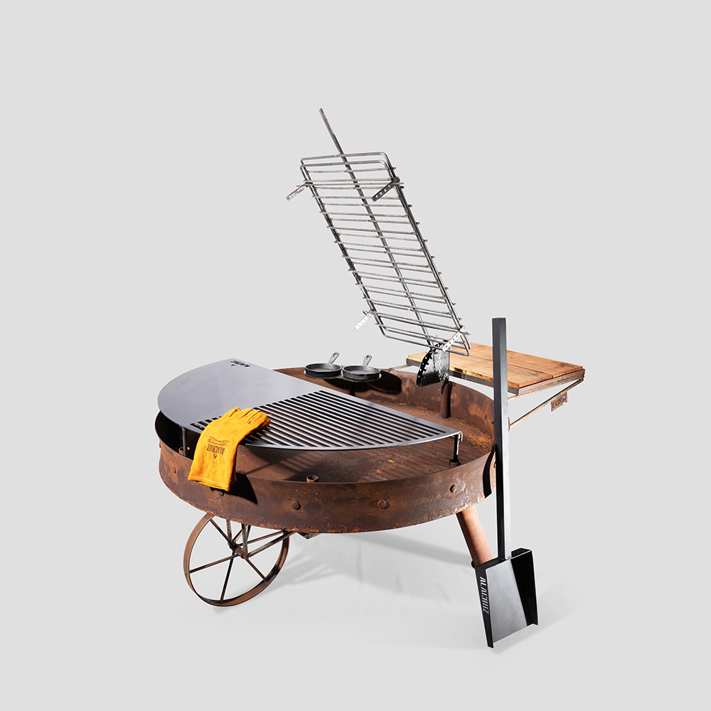 47-Inch Campero Argentine Open Fire Grill – Full Plus Outdoor BBQ
