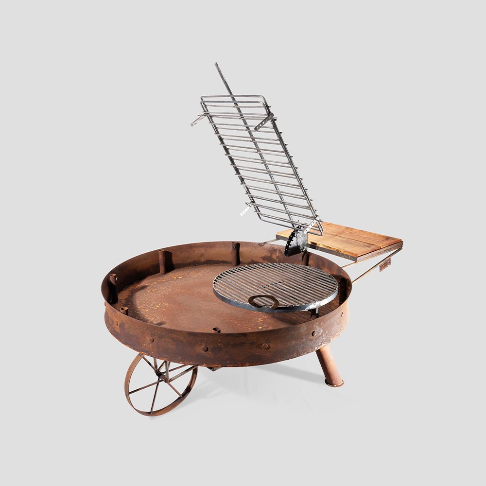 47-Inch Campero Argentine Open Fire Grill – Full Plus Outdoor BBQ