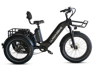 LLAMA Trike CT10 Fat Tire Electric Cargo Trike