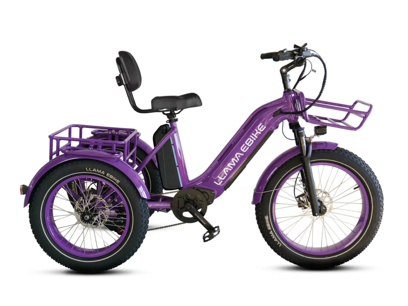 LLAMA Trike CT10 Fat Tire Electric Cargo Trike