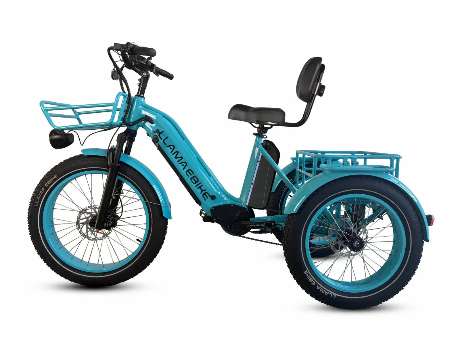 LLAMA Trike CT11 Fat Tire Electric Cargo Trike with NFC Unlock & Optional IoT