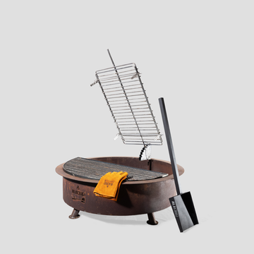 40-Inch Cuyano Argentine Open Fire Grill – Compact Outdoor BBQ