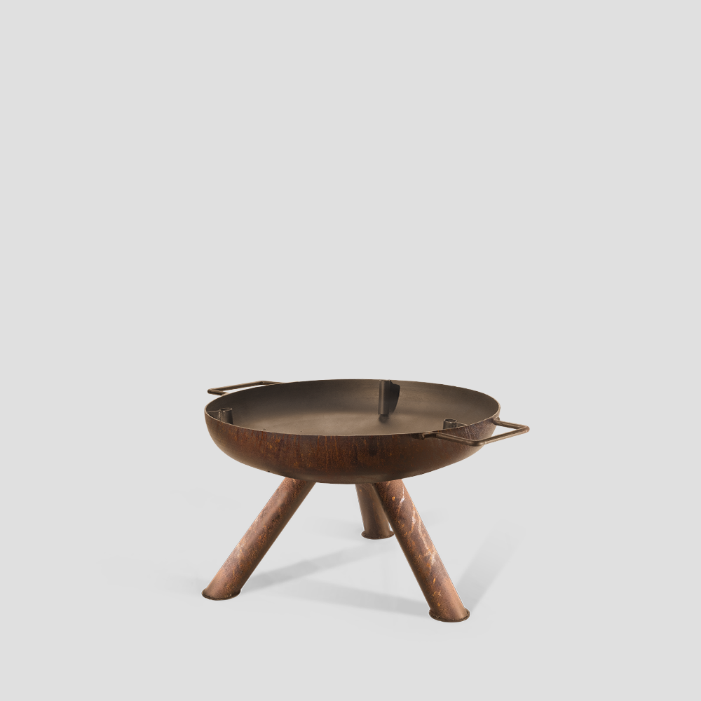 30-Inch Chancha Fire Pit – Outdoor Iron Fire Pit for Backyard Gatherings