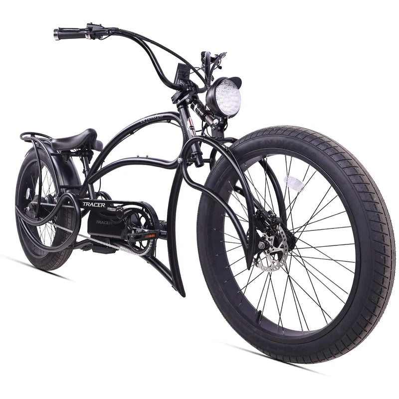 Tracer Beyond Pro 1000W 26" Classic Stretch Chopper Style EBike