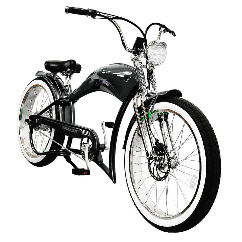 Twenty5 DS 500W 26" Motorcycle-Style Stretch Chopper E-Bike
