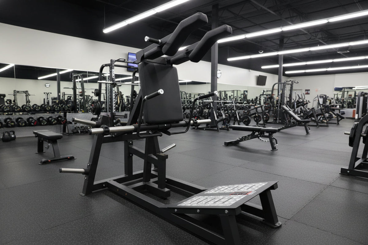 Plate Loaded Power Squat & Hack Squat (V-Squat) Machine (New)