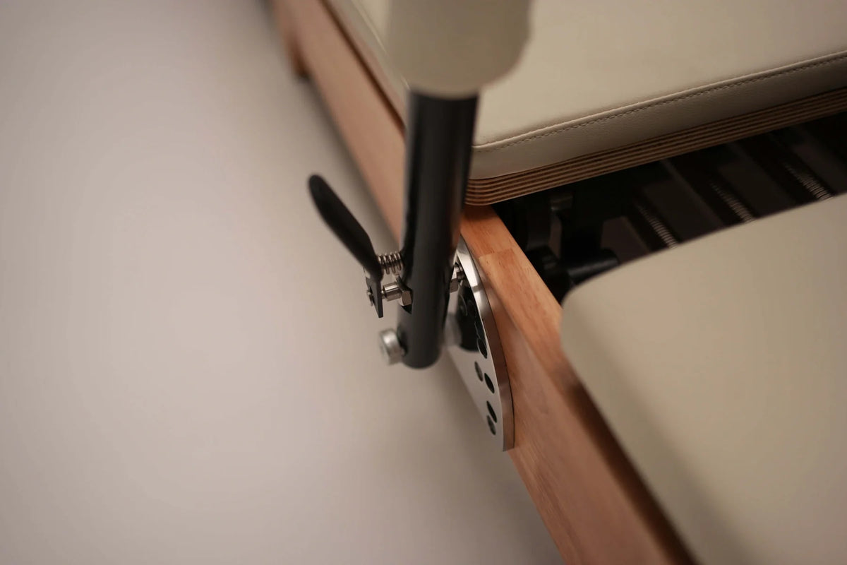 Foldable Eco Warrior Pilates Reformer with Jumpboard & Box