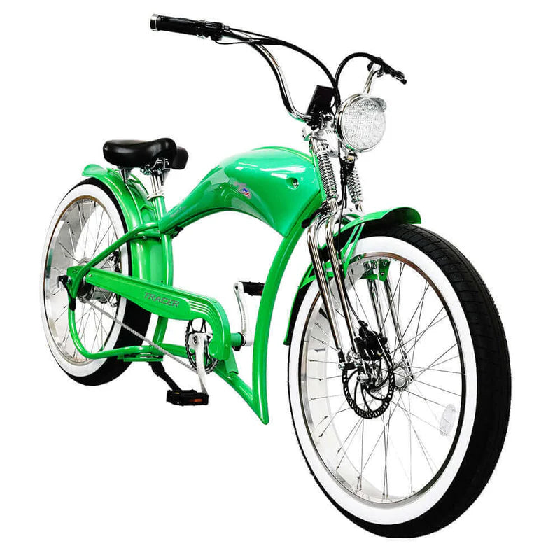 Twenty5 DS 500W 26" Motorcycle-Style Stretch Chopper E-Bike