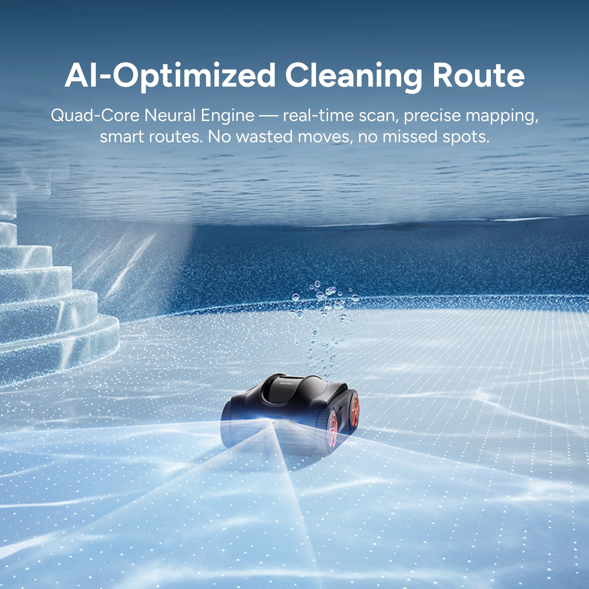 iGarden Robotic Pool Cleaner K-AI 65