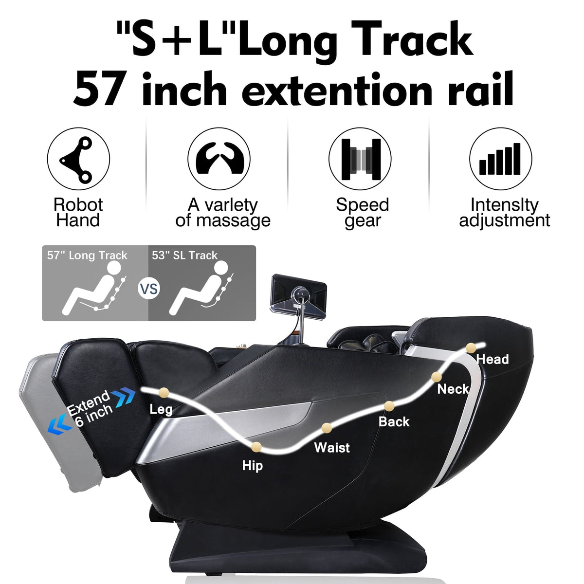 Kollecktiv 205 Zero Gravity 4D Massage Chair