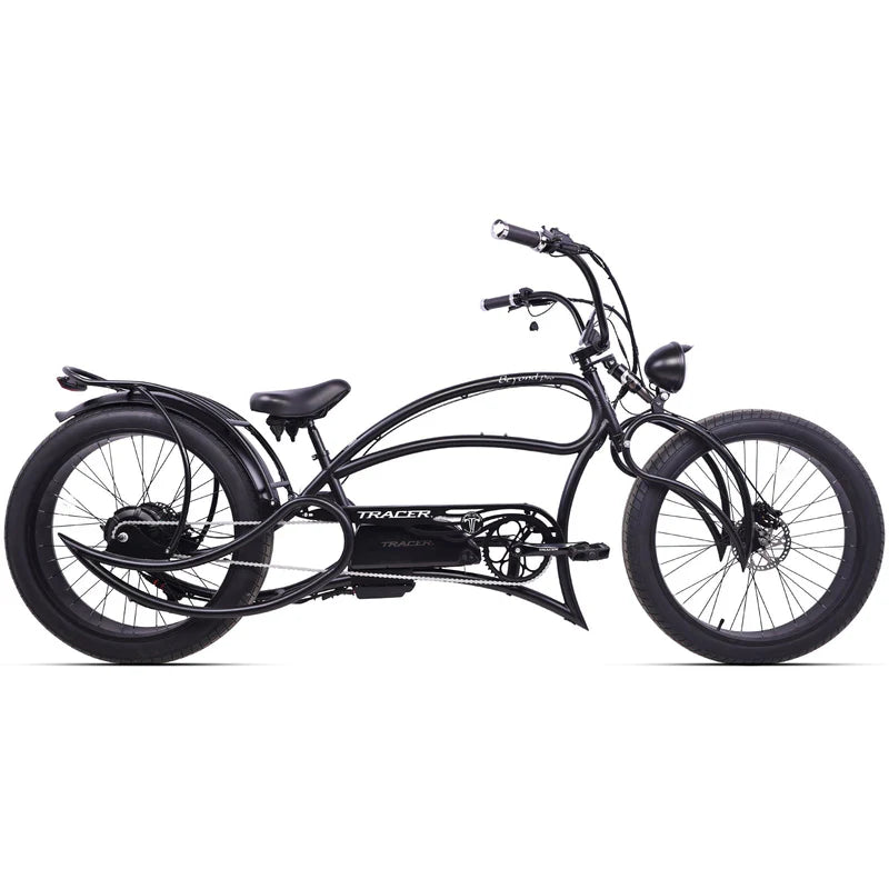 Tracer Beyond Pro 1000W 26" Classic Stretch Chopper Style EBike