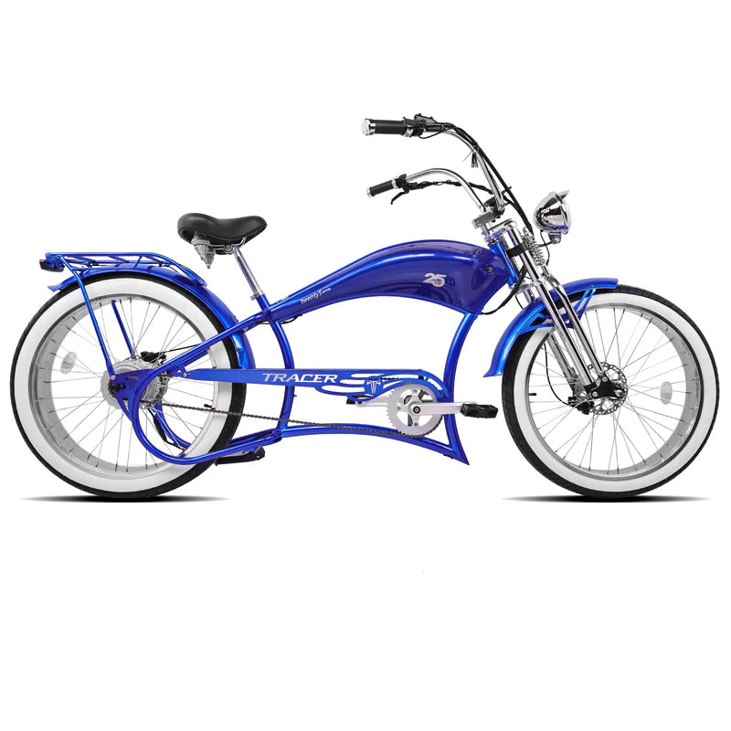 Twenty5 800W Chopper Stretch Cruiser Ebike