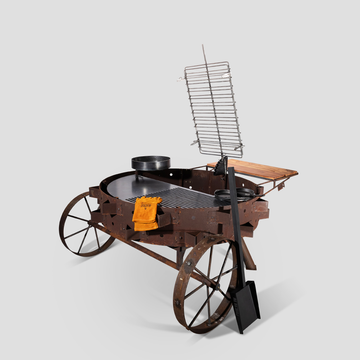 51-Inch Facon Argentine Open Fire Grill – Iron Outdoor BBQ Grill