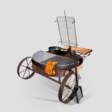 47-Inch Gran Campero Argentine Open Fire Grill – Heavy-Duty Outdoor BBQ