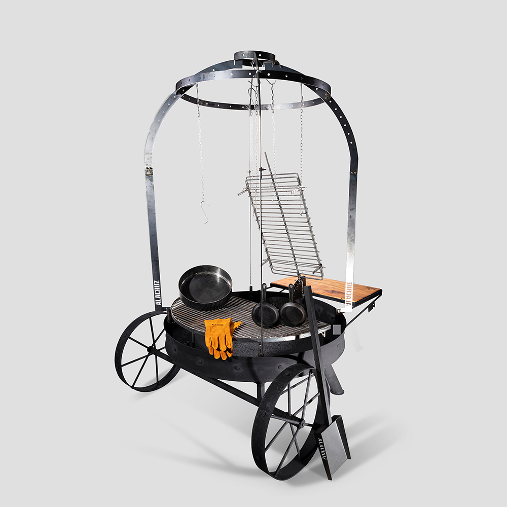 47-Inch Gran Campero Full Pajarera Argentine Open Fire Grill – Outdoor BBQ