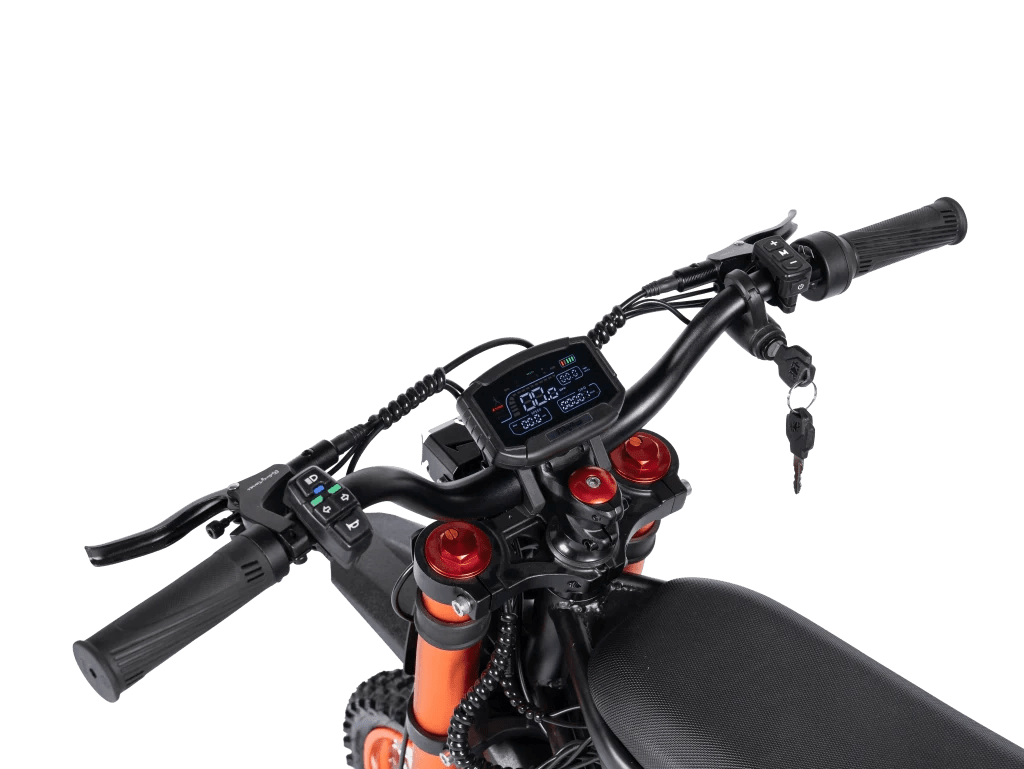 Gyroor GT54 2000W Peak Electric Dirt Bike – 48V 27Ah, 40 MPH, 60-Mile Range