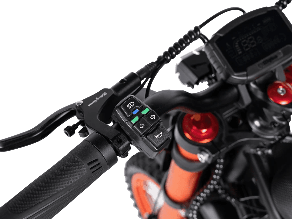 Gyroor GT54 2000W Peak Electric Dirt Bike – 48V 27Ah, 40 MPH, 60-Mile Range