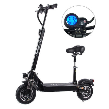 FLJ 2400W Dual Motor e Scooter 52V Folding Electric