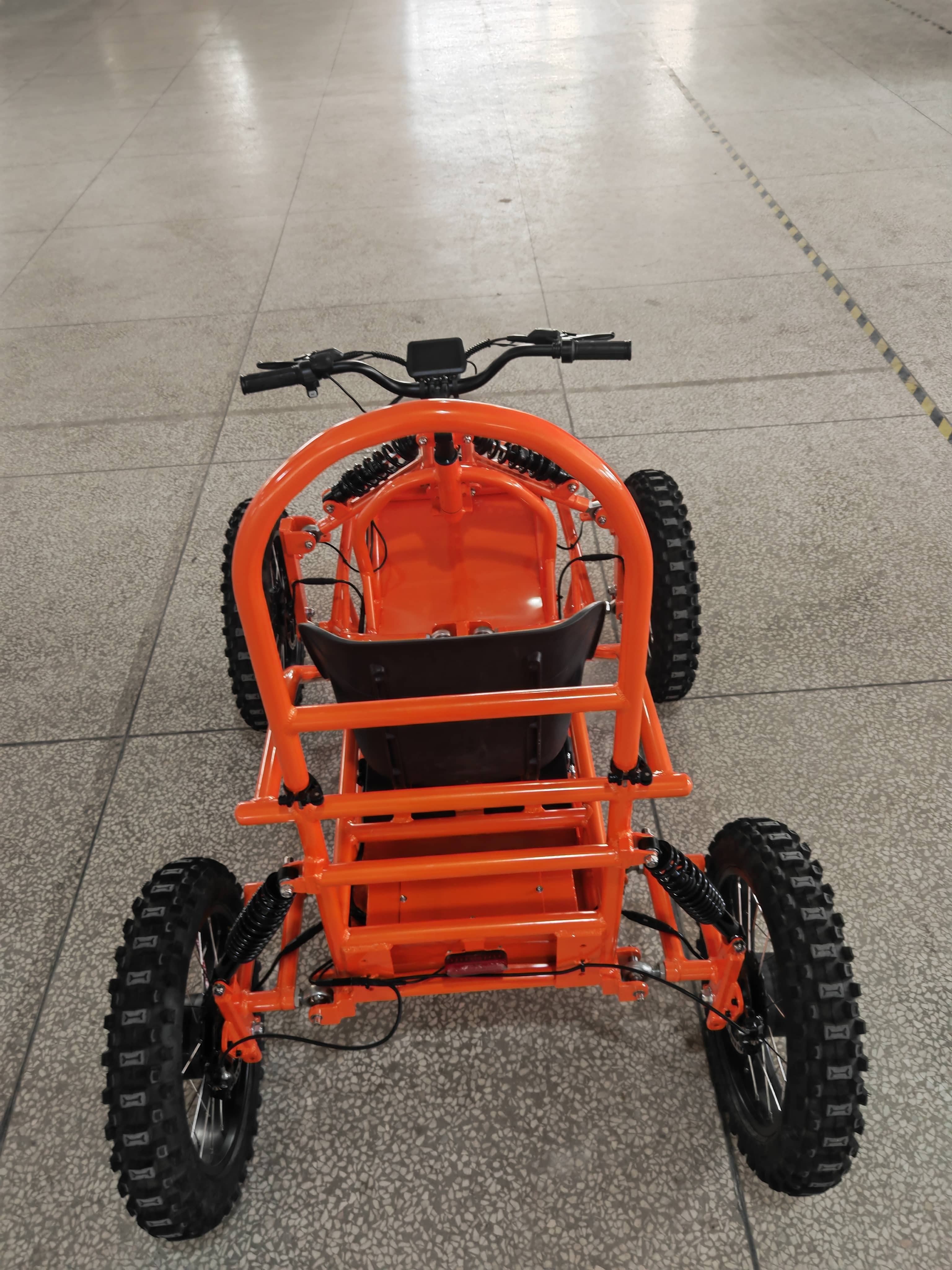 KCET006 4WD Professional Electric ATV 4WD 48V 60ah Long Range Fat Tire Quad Bike