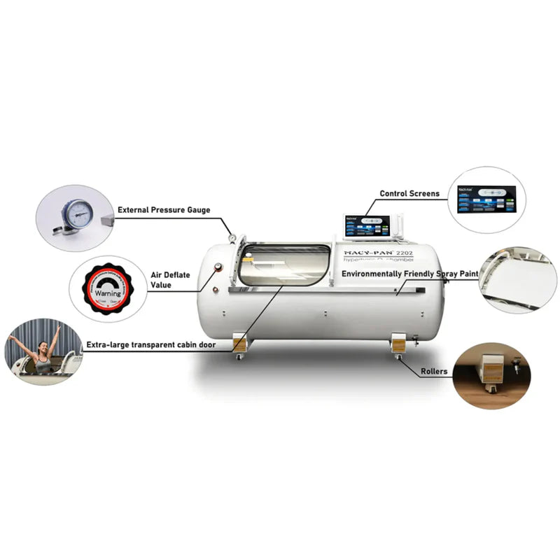 Hard Lying Type 2.0 ATA Hyperbaric Chamber HP2202