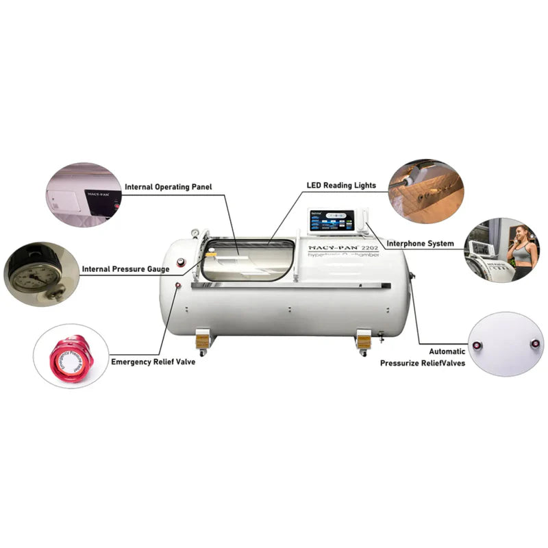 Hard Lying Type 2.0 ATA Hyperbaric Chamber HP2202