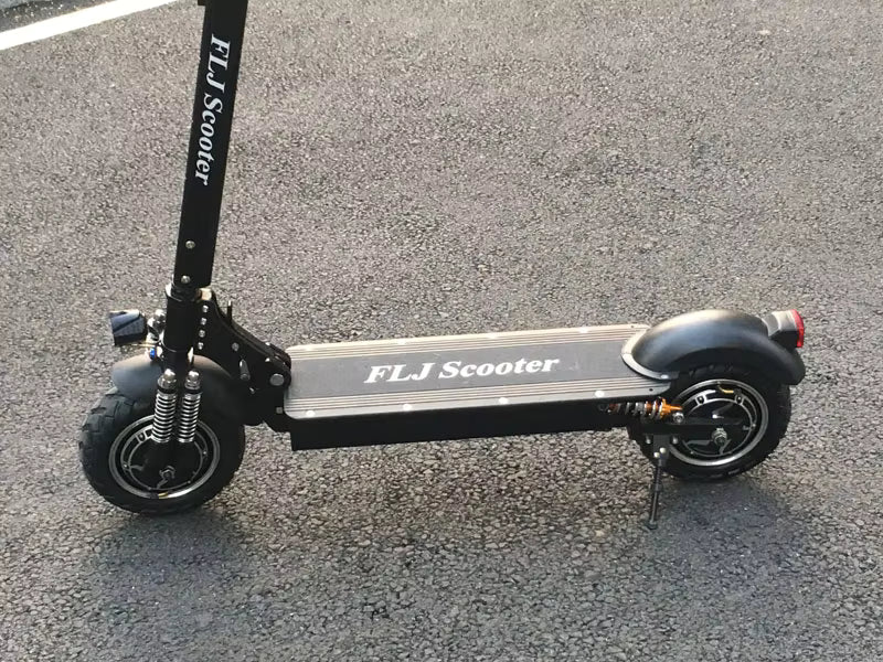 FLJ 2400W Dual Motor e Scooter 52V Folding Electric