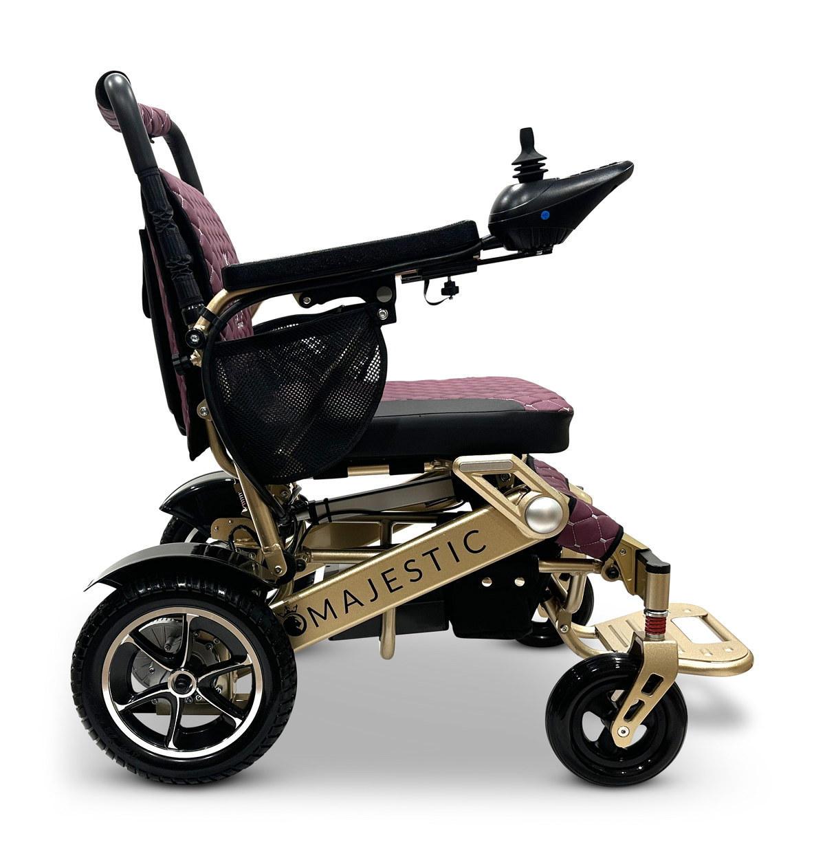 MAJESTIC IQ-7000 Auto Folding Remote Controlled Electric Wheelchair + Brushless Motor