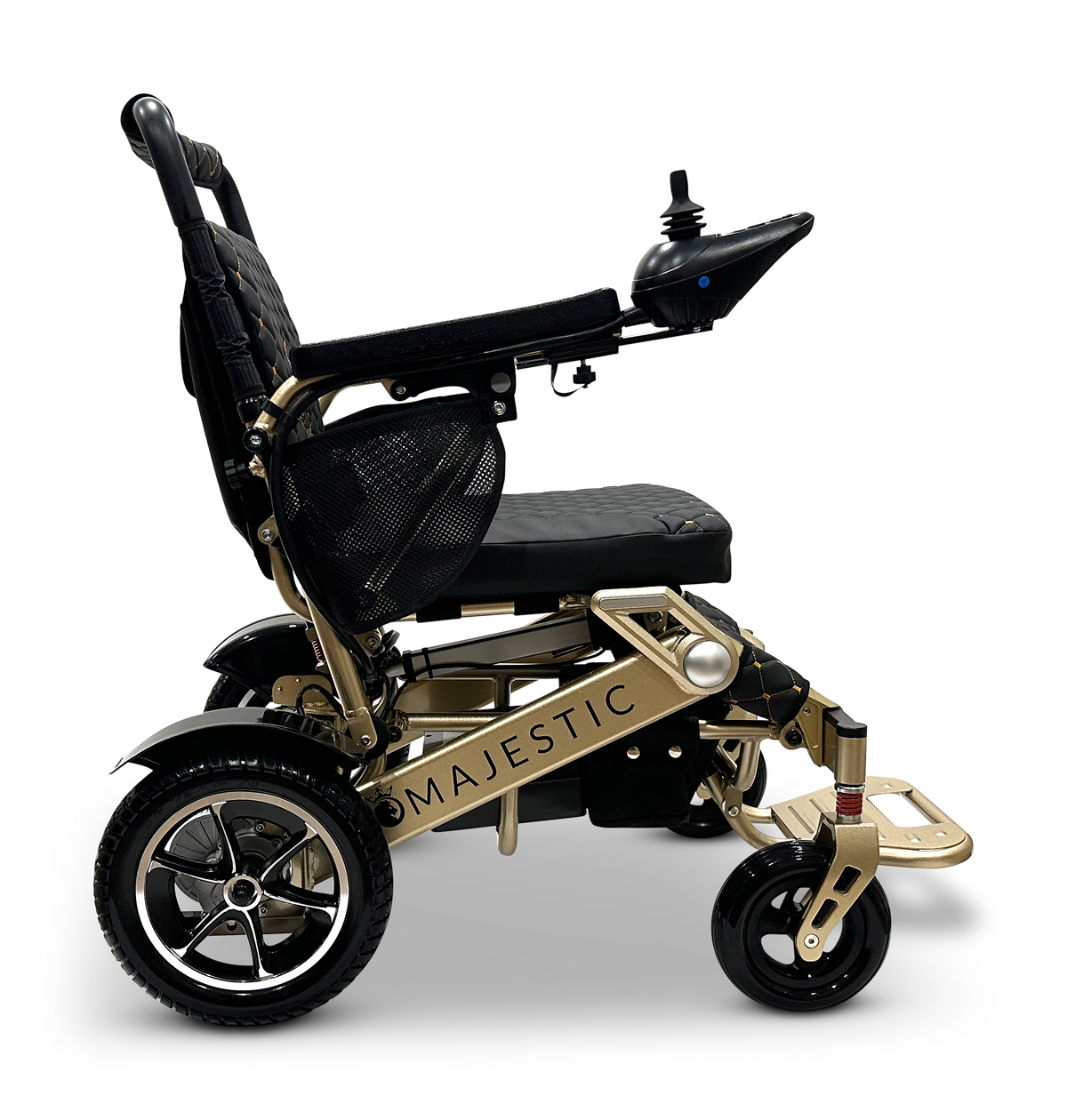 MAJESTIC IQ-7000 Auto Folding Remote Controlled Electric Wheelchair + Brushless Motor