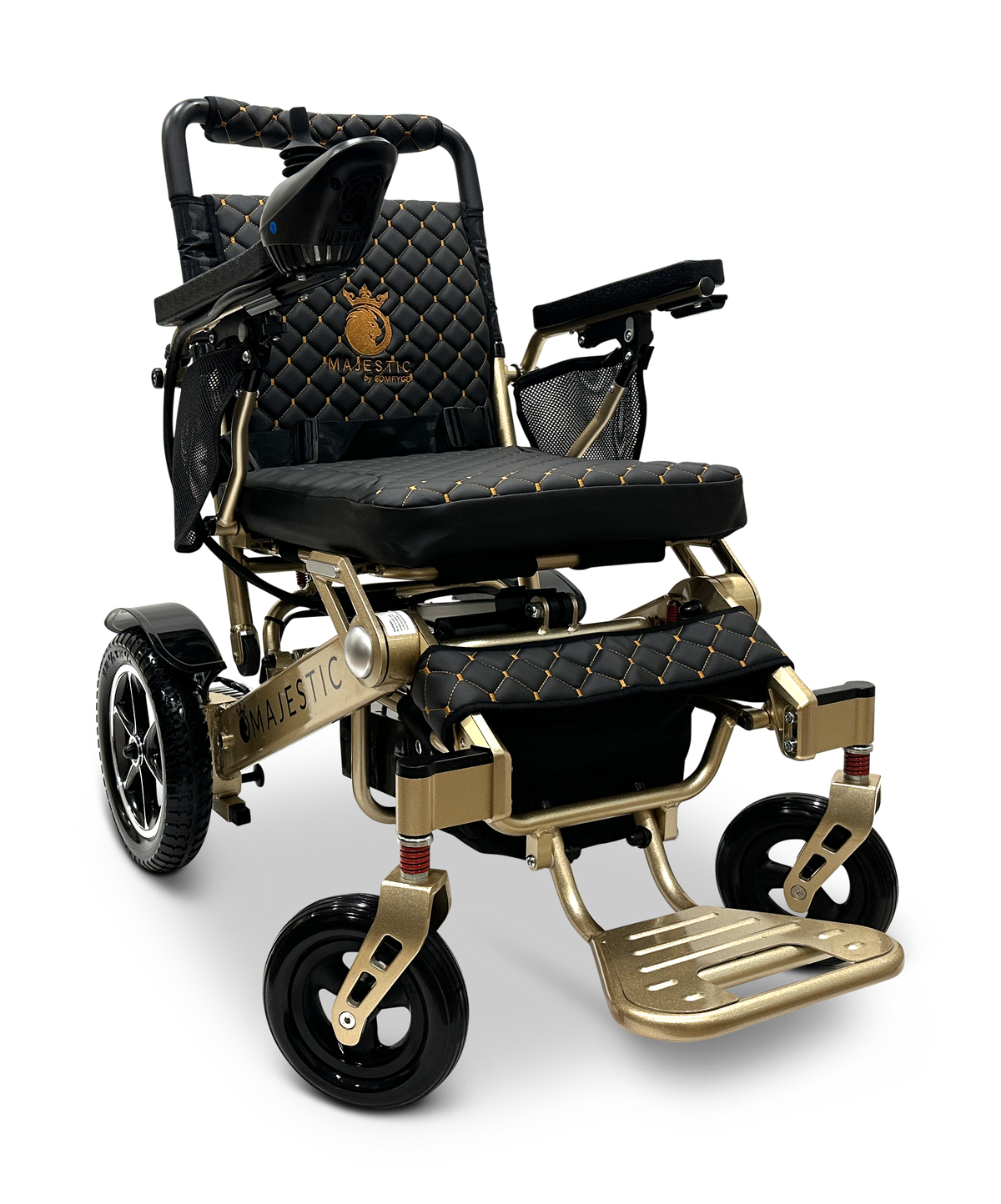 MAJESTIC IQ-7000 Auto Folding Remote Controlled Electric Wheelchair + Brushless Motor