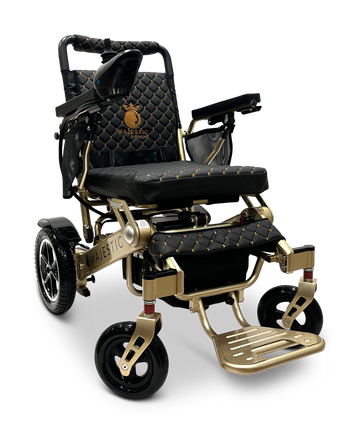 MAJESTIC IQ-7000 Auto Folding Remote Controlled Electric Wheelchair + Brushless Motor