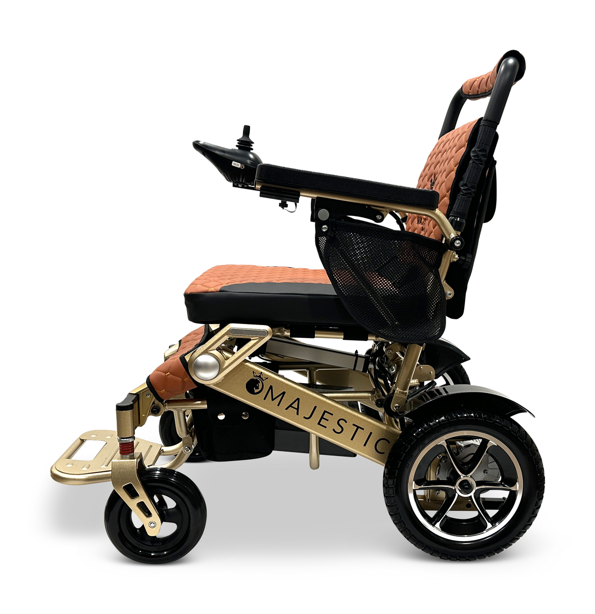 MAJESTIC IQ-7000 Auto Folding Remote Controlled Electric Wheelchair + Brushless Motor