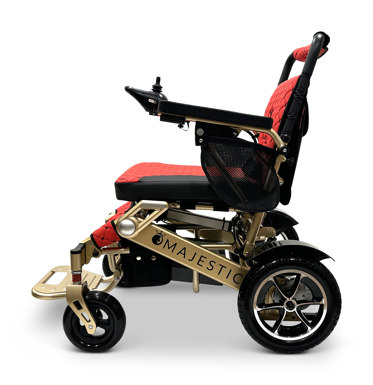 MAJESTIC IQ-7000 Auto Folding Remote Controlled Electric Wheelchair + Brushless Motor