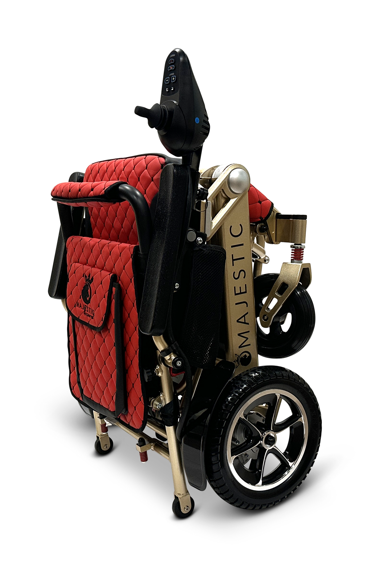 MAJESTIC IQ-7000 Auto Folding Remote Controlled Electric Wheelchair + Brushless Motor