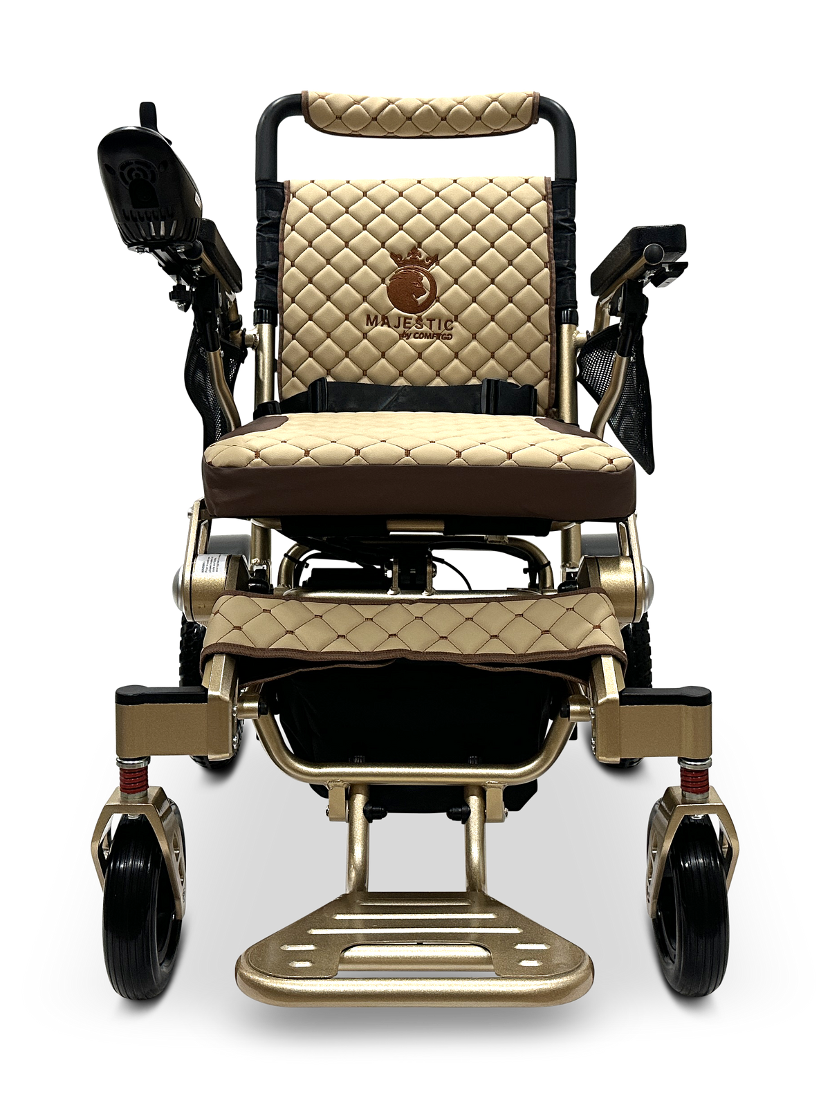 MAJESTIC IQ-7000 Auto Folding Remote Controlled Electric Wheelchair + Brushless Motor