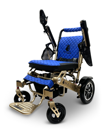 MAJESTIC IQ-7000 Auto Folding Remote Controlled Electric Wheelchair + Brushless Motor