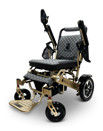 MAJESTIC IQ-7000 Auto Folding Remote Controlled Electric Wheelchair + Brushless Motor