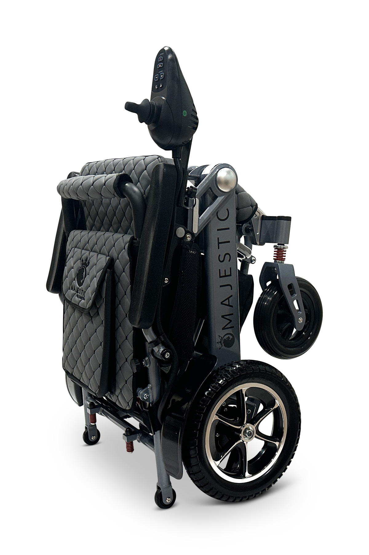 MAJESTIC IQ-7000 Auto Folding Remote Controlled Electric Wheelchair + Brushless Motor