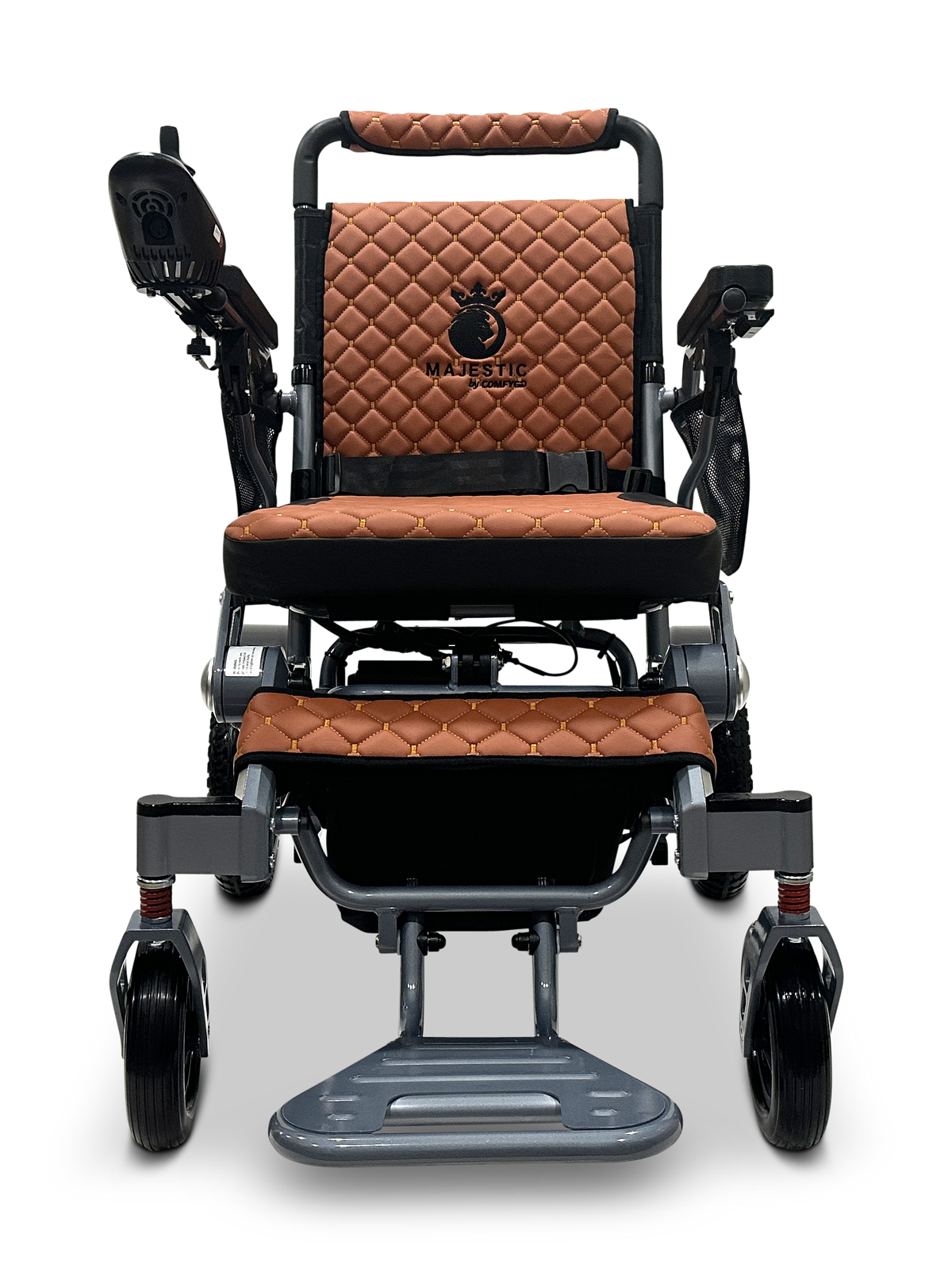 MAJESTIC IQ-7000 Auto Folding Remote Controlled Electric Wheelchair + Brushless Motor