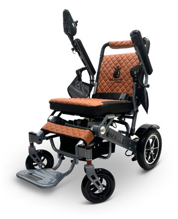 MAJESTIC IQ-7000 Auto Folding Remote Controlled Electric Wheelchair + Brushless Motor