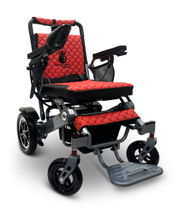 MAJESTIC IQ-7000 Auto Folding Remote Controlled Electric Wheelchair + Brushless Motor