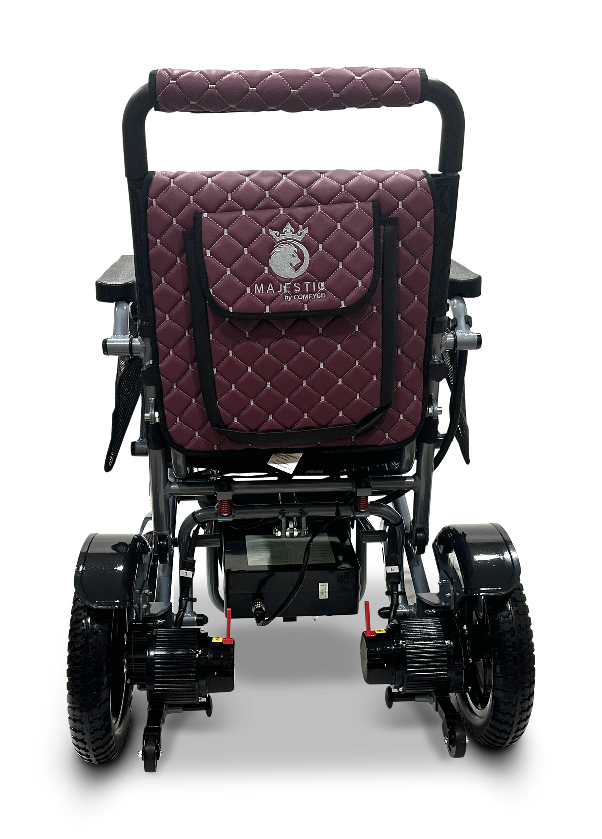 MAJESTIC IQ-7000 Auto Folding Remote Controlled Electric Wheelchair + Brushless Motor