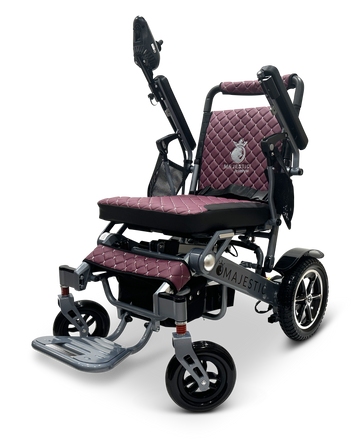 MAJESTIC IQ-7000 Auto Folding Remote Controlled Electric Wheelchair + Brushless Motor