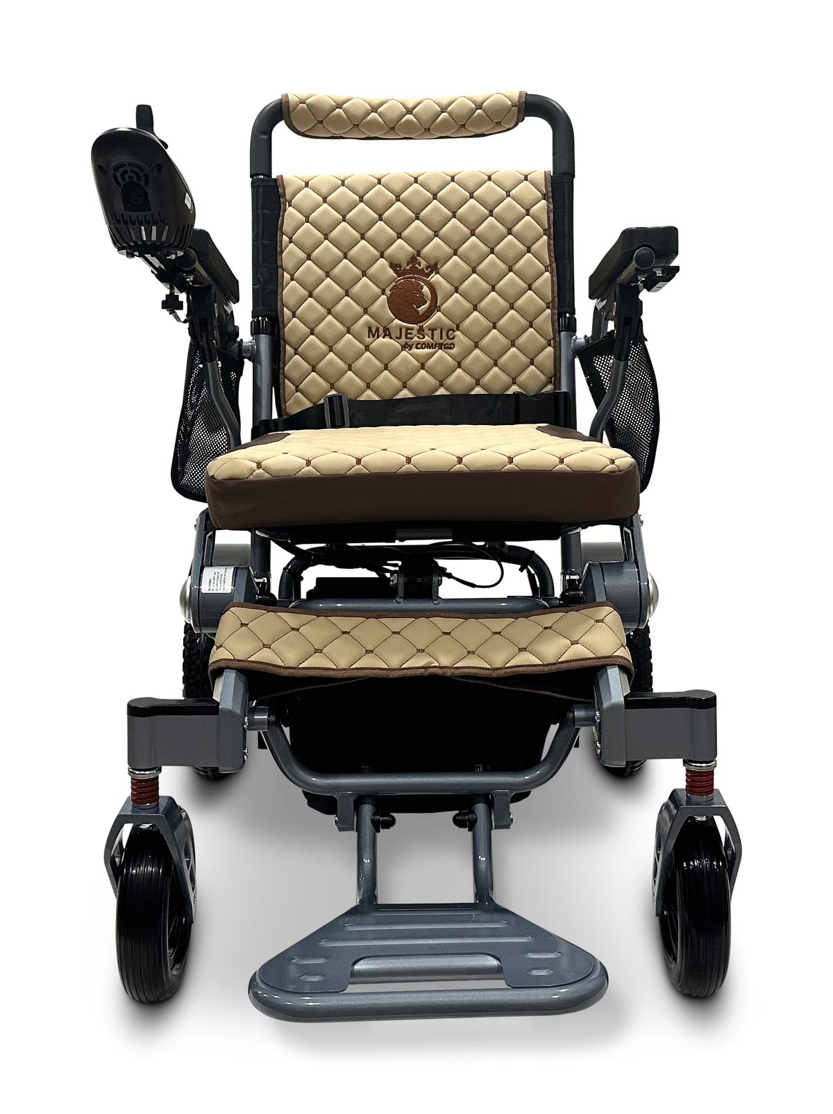 MAJESTIC IQ-7000 Auto Folding Remote Controlled Electric Wheelchair + Brushless Motor
