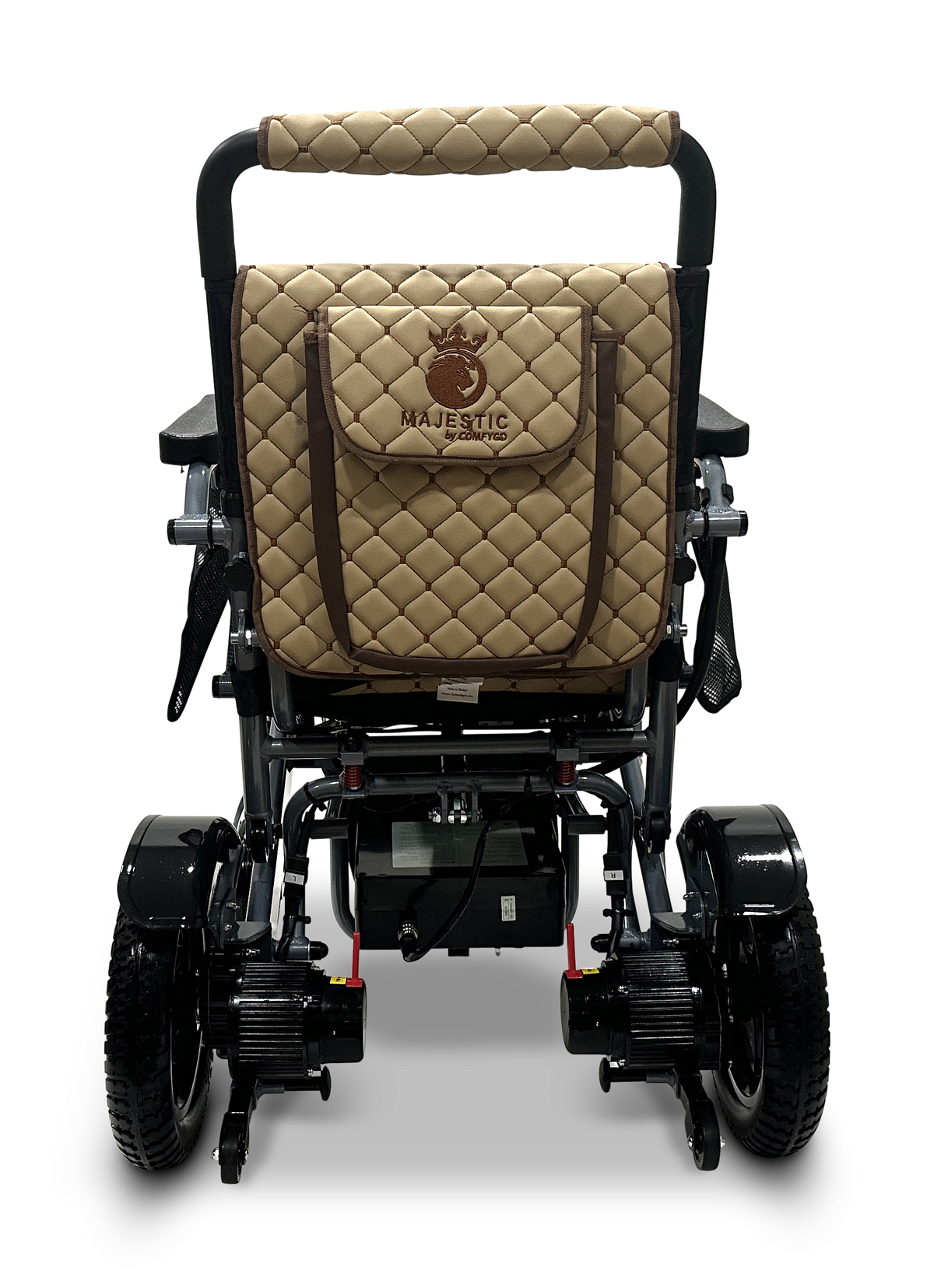 MAJESTIC IQ-7000 Auto Folding Remote Controlled Electric Wheelchair + Brushless Motor
