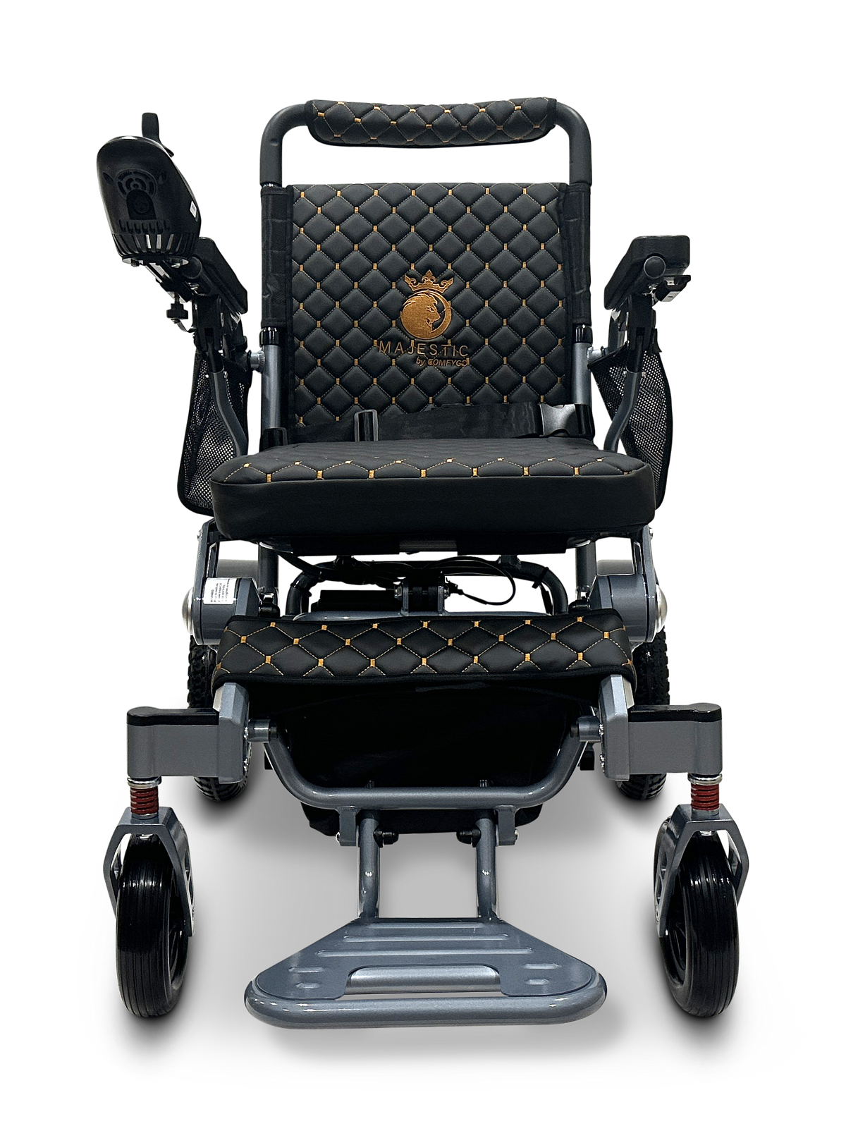 MAJESTIC IQ-7000 Auto Folding Remote Controlled Electric Wheelchair + Brushless Motor