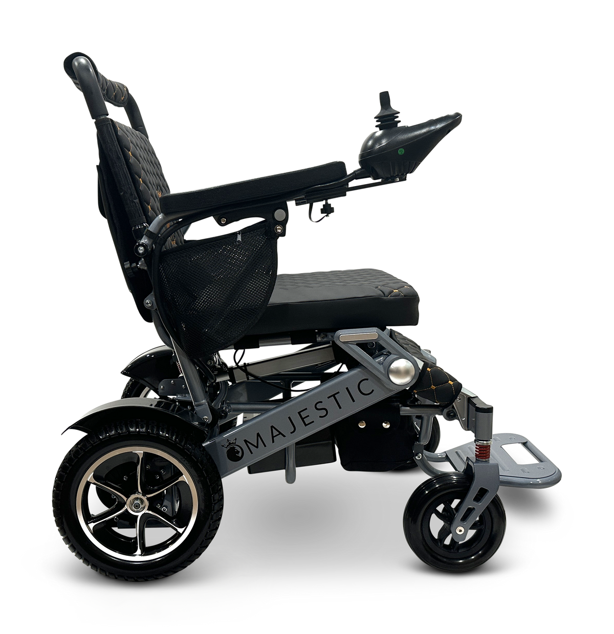 MAJESTIC IQ-7000 Auto Folding Remote Controlled Electric Wheelchair + Brushless Motor
