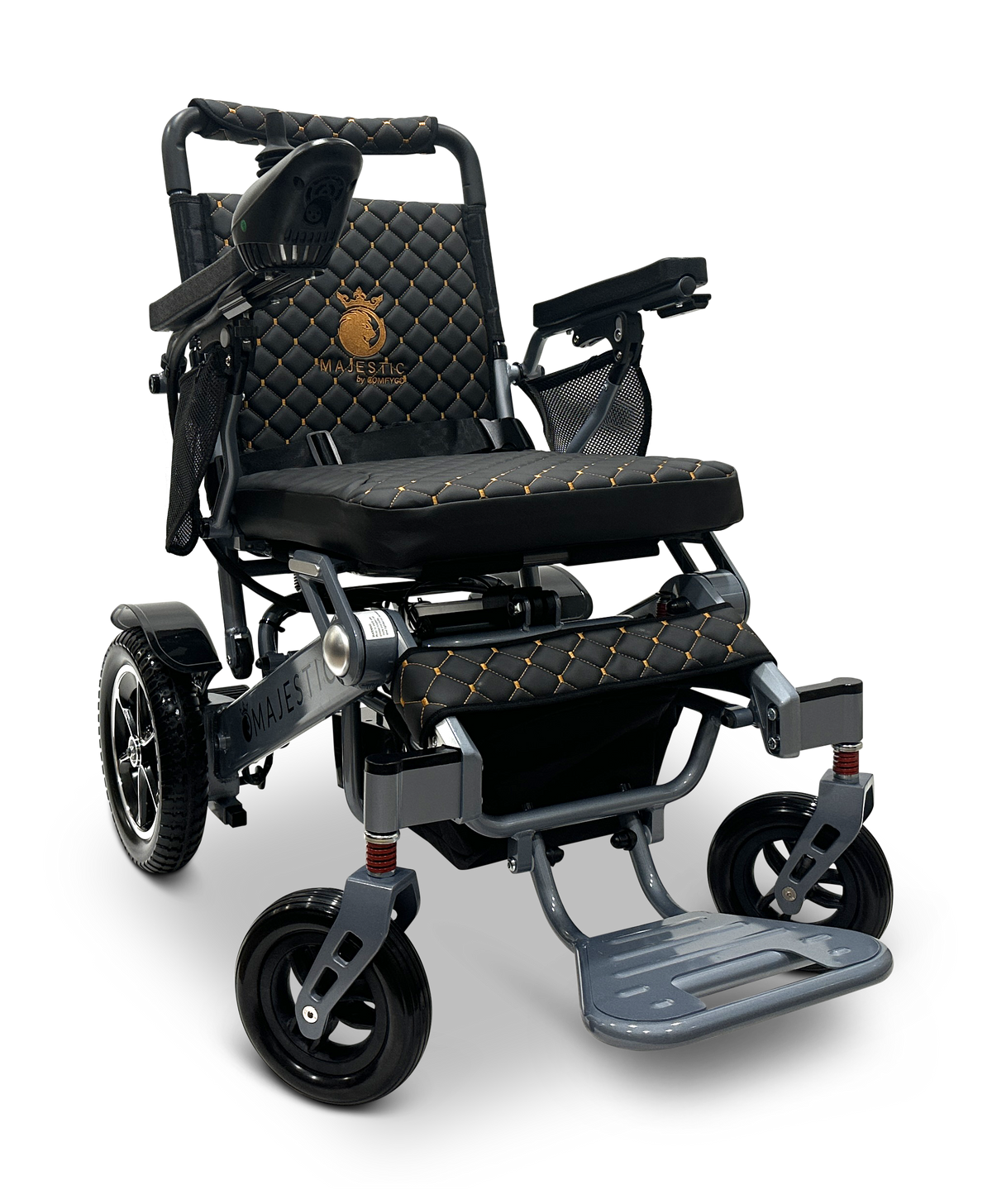 MAJESTIC IQ-7000 Auto Folding Remote Controlled Electric Wheelchair + Brushless Motor