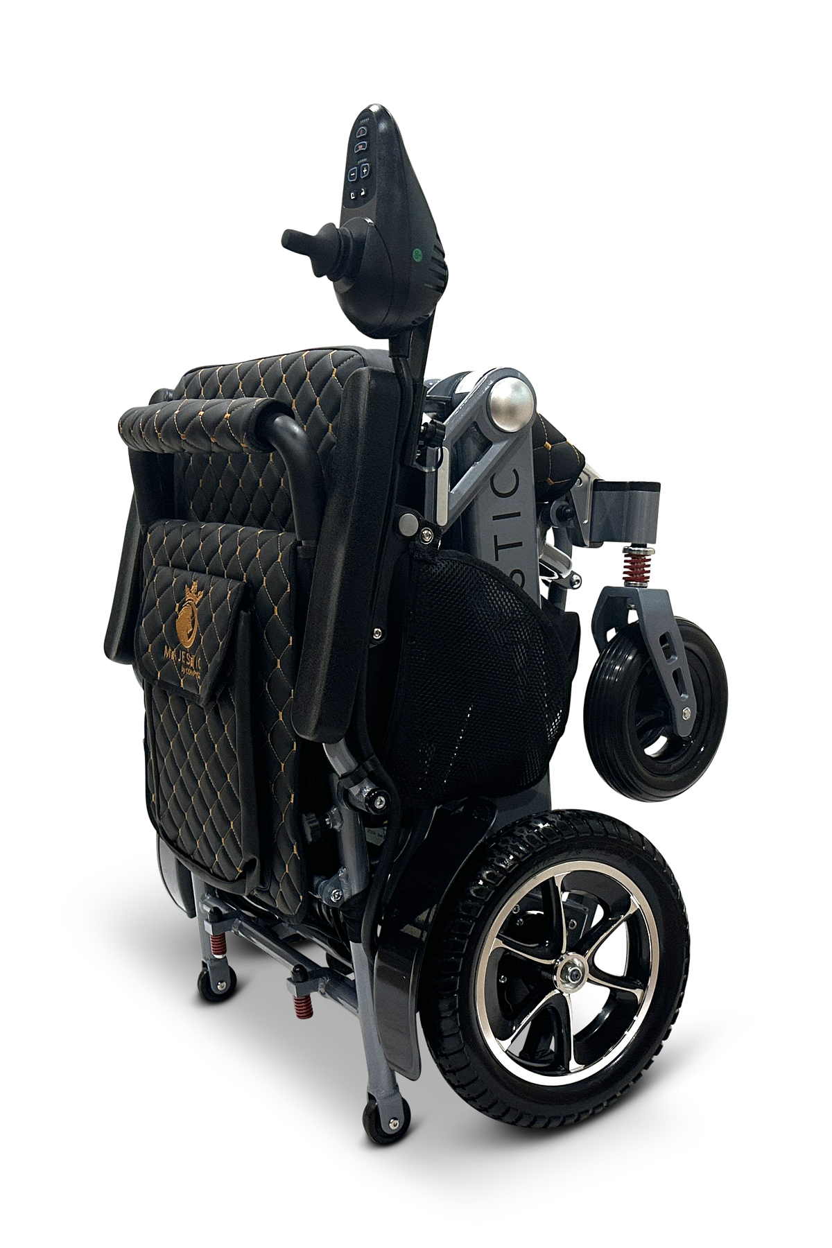 MAJESTIC IQ-7000 Auto Folding Remote Controlled Electric Wheelchair + Brushless Motor